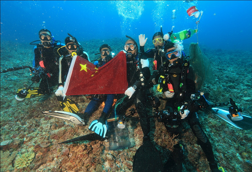 南海珊瑚礁调查